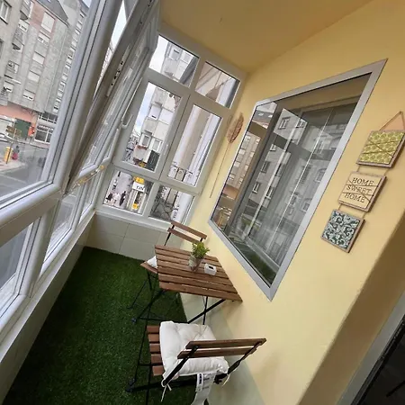 アパート La Casa De Elena Con Terraza En El Centro ルーゴ