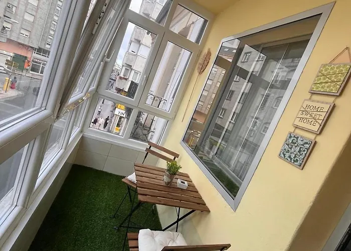 Daire La Casa De Elena Con Terraza En El Centro Lugo