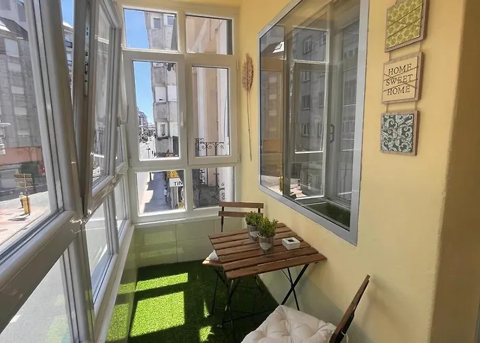 La Casa De Elena Con Terraza En El Centro Lugo